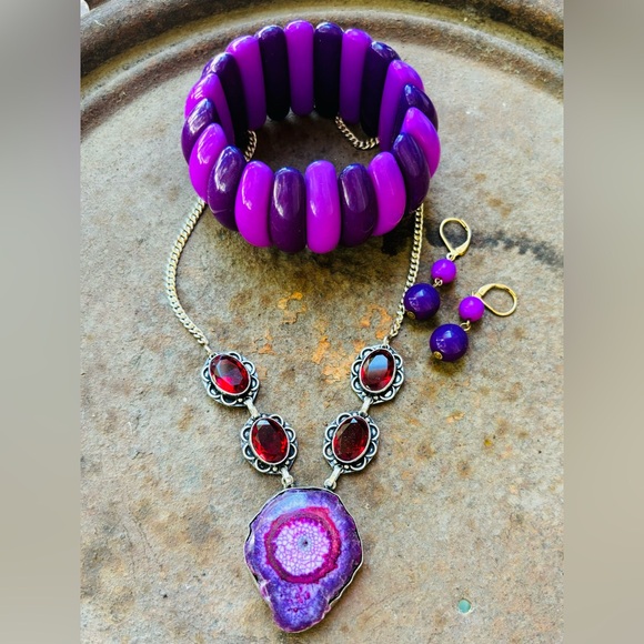 Purr Pal Lovers We Have Your Favorites Right Here ! Assorted Purple Jewelry 💟☪️ - Picture 15 of 16